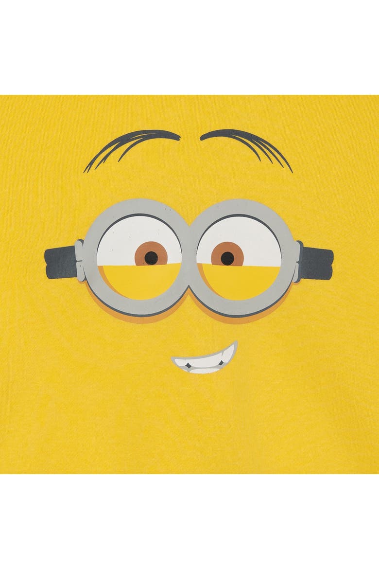 2-Piece Fleece Sweatshirt and Pants Set, Alternate, color, Yellow Grey Minions