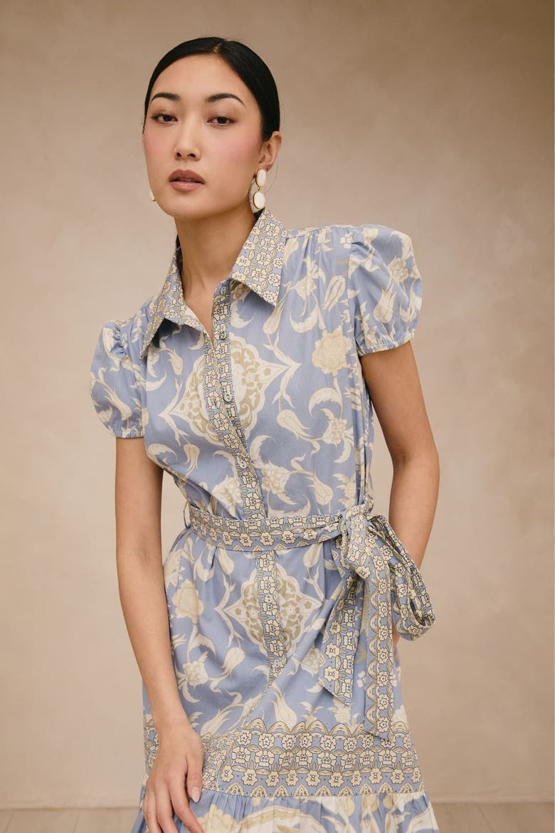 Etta Dress, Alternate, color, Blue Tone