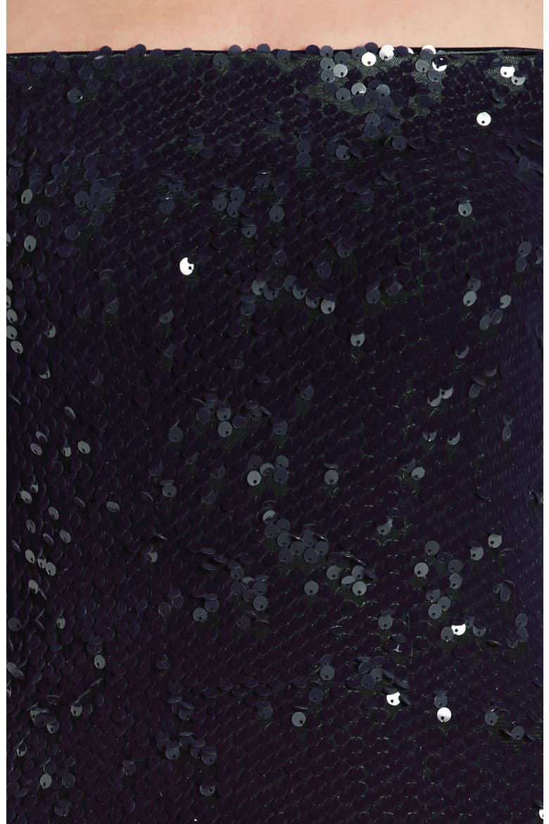 Larissa Sequin Off the Shoulder Body-Con Dress, Alternate, color, MIDNIGHT BLUE