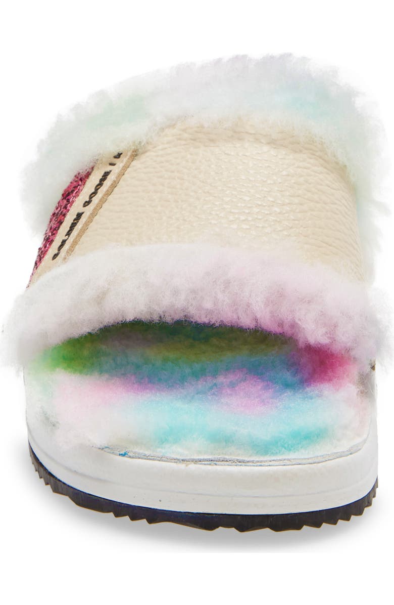 Golden Goose Poolstar Genuine Shearling Slide Sandal, Alternate, color,