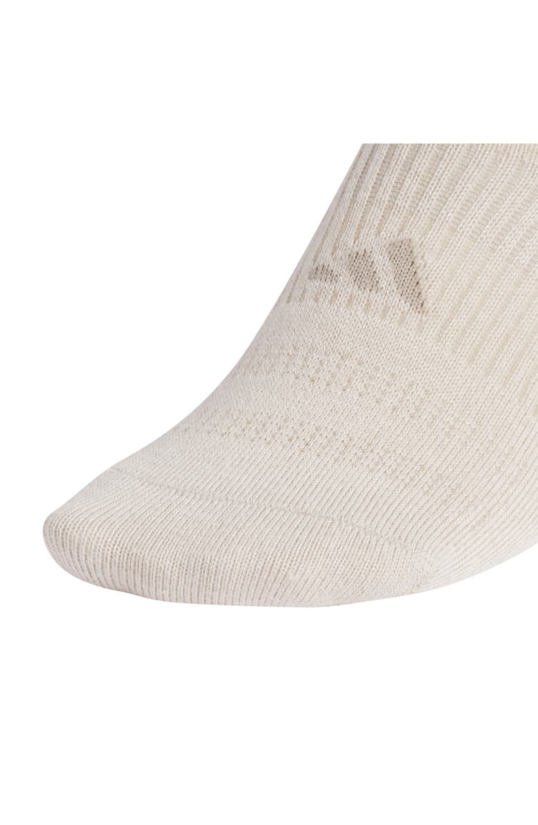 adidas Superlite 3.0 6-Pack No-Show Socks, Alternate, color, Beige/ Magic Beige/ Brown