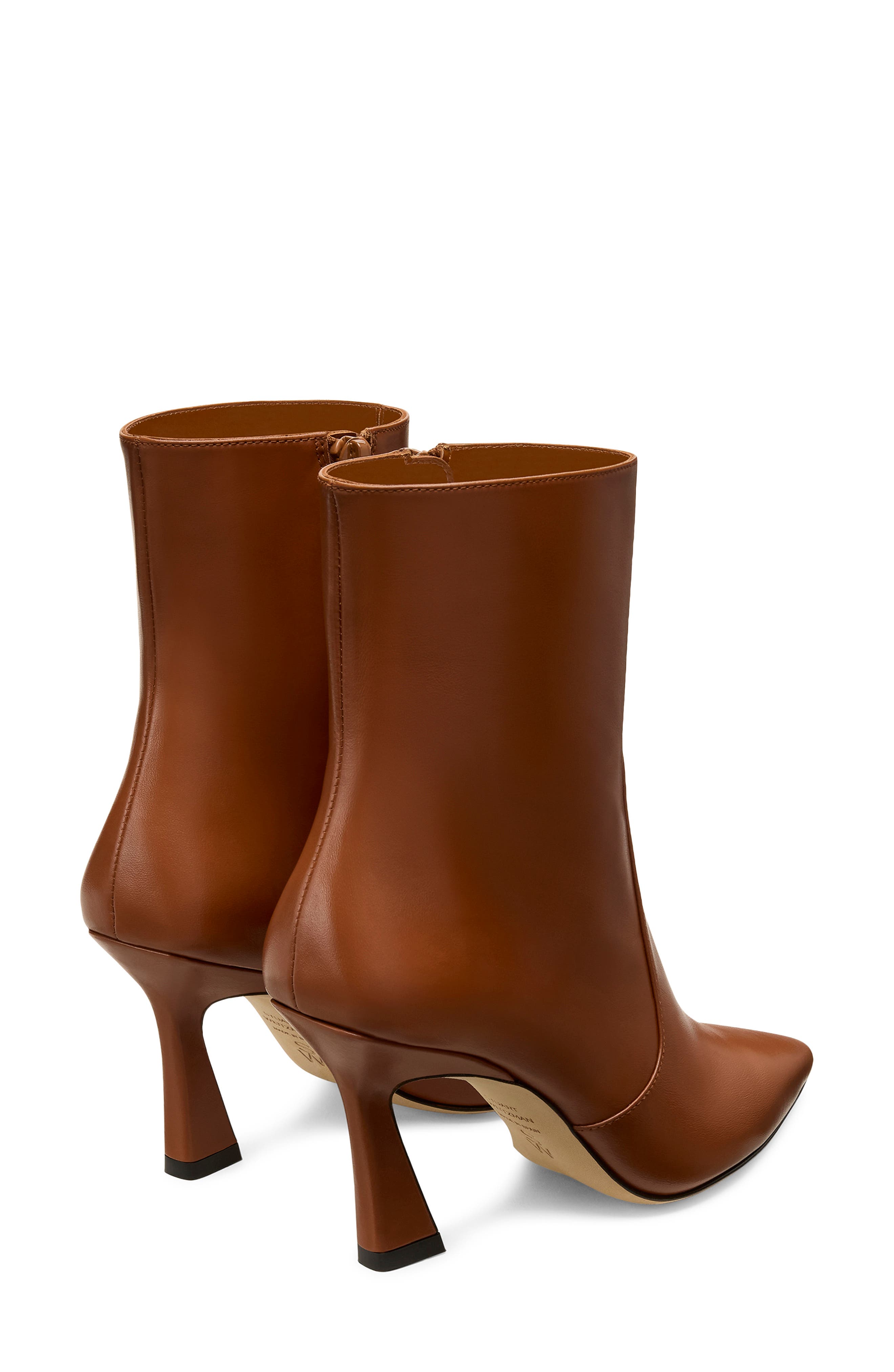 Stuart Weitzman Vinnie Bootie, Alternate, color, Luxe Saddle