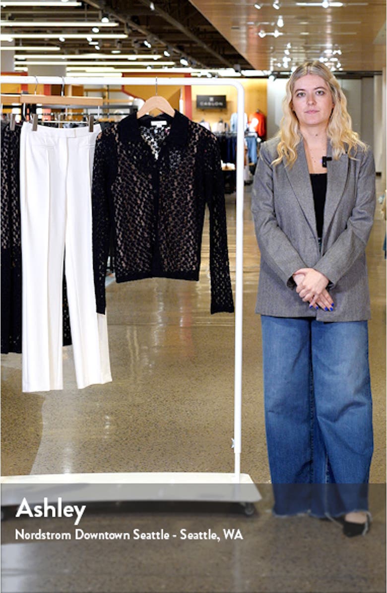 Floral Lace Button-Up Shirt, sales video thumbnail