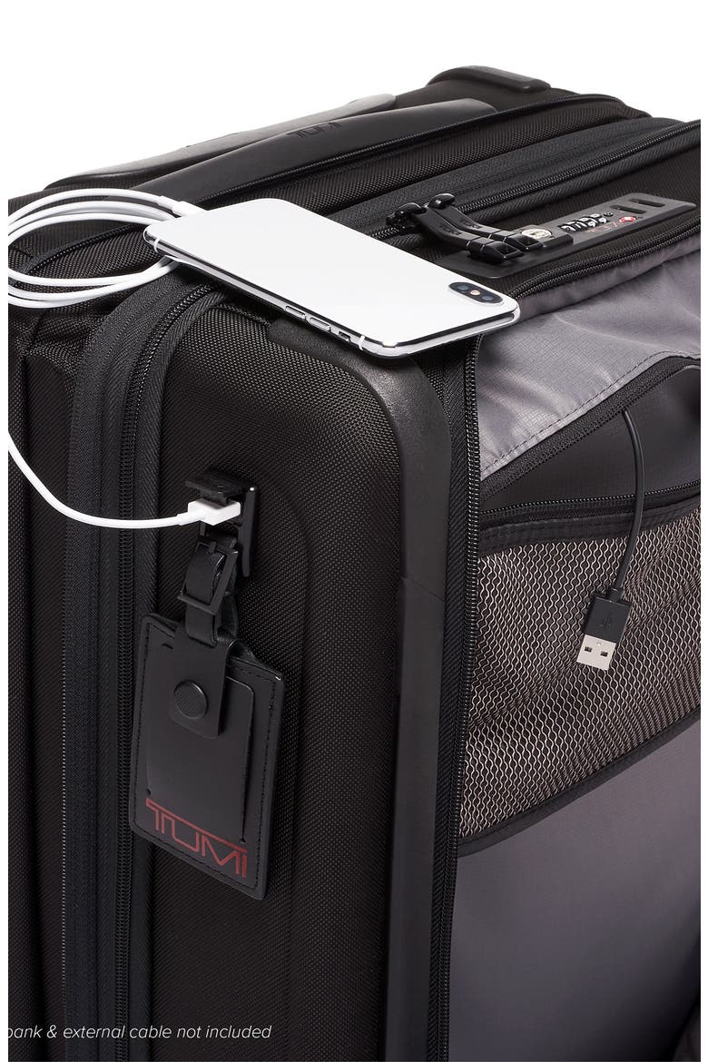 Alpha Dual Access Carry-On, Alternate, color, BLACK