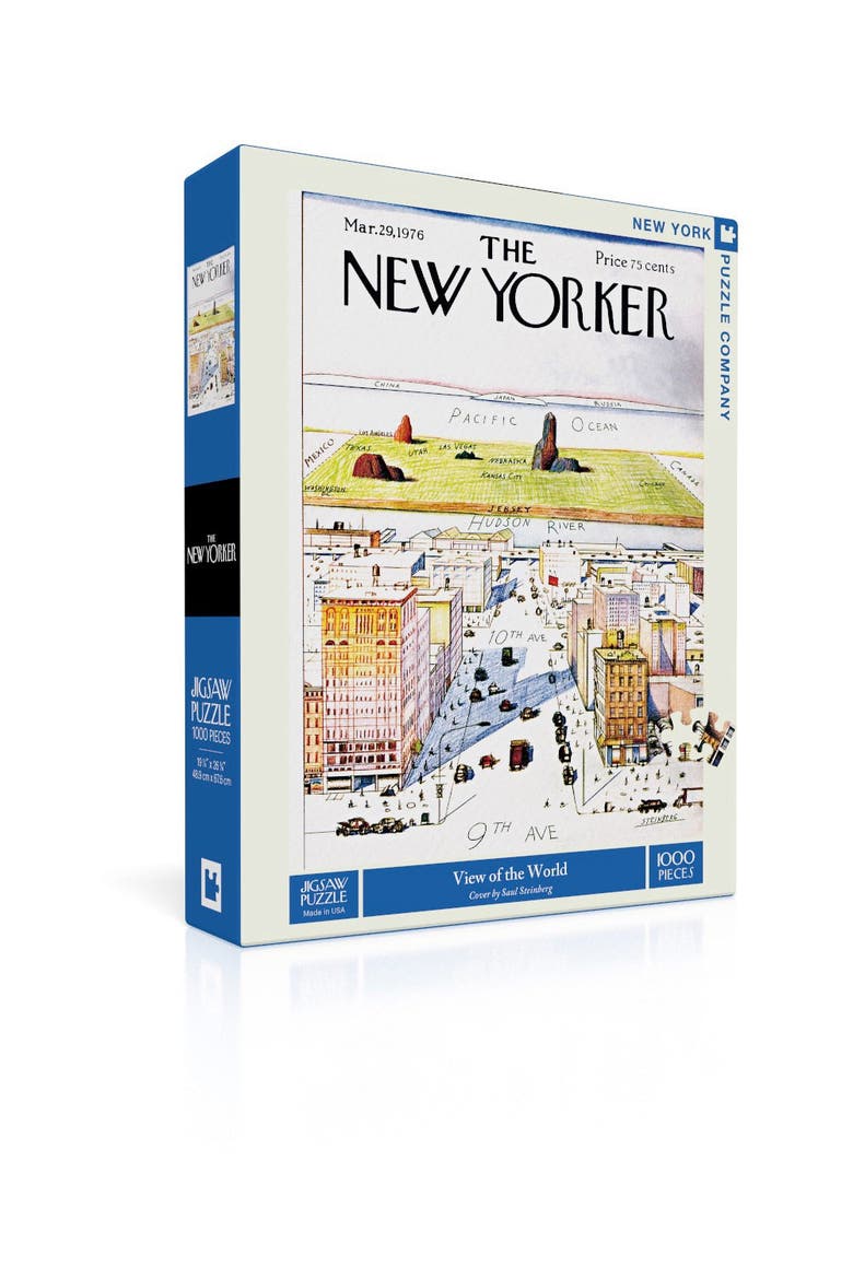 View of the World 1000 Piece Puzzle, Alternate, color, No Color