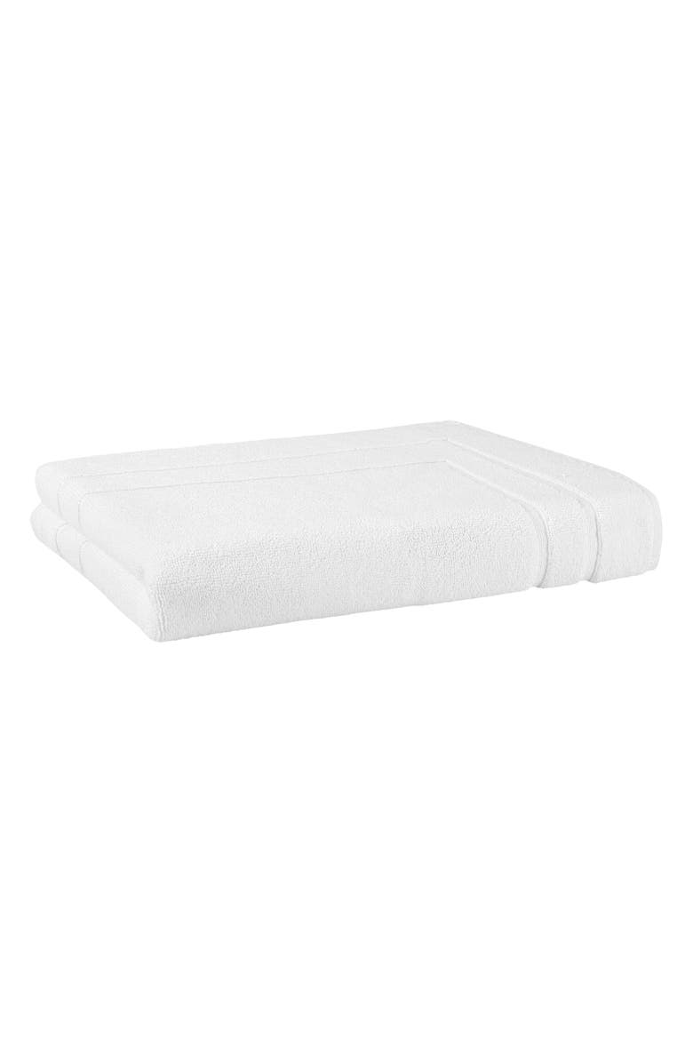 Linum Home Textiles Anovia Cotton Bath Mat, Main, color, White
