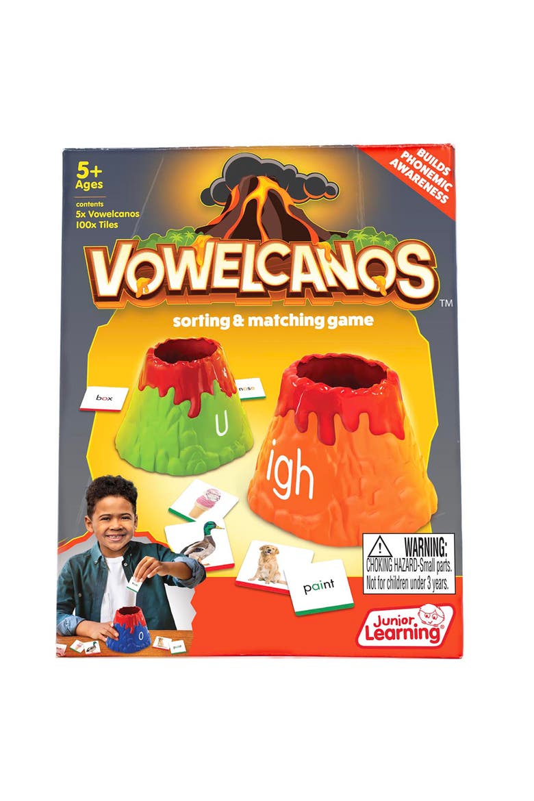 Vowelcanos Game, Main, color, Multicolored