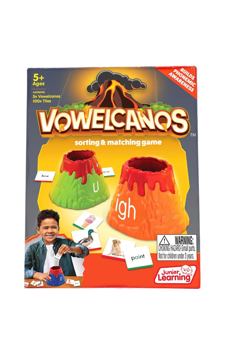 Junior Learning Vowelcanos Game, Main, color, Multicolored