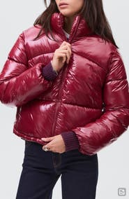 MANGO TEEN Shiny Quilted Anorak