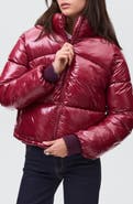 MANGO TEEN Shiny Quilted Anorak