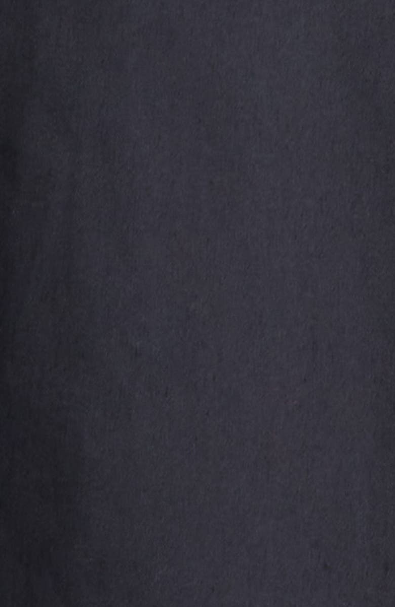 Solid & Striped Lindsay Cotton Poplin Babydoll Minidress, Alternate, color, Noir