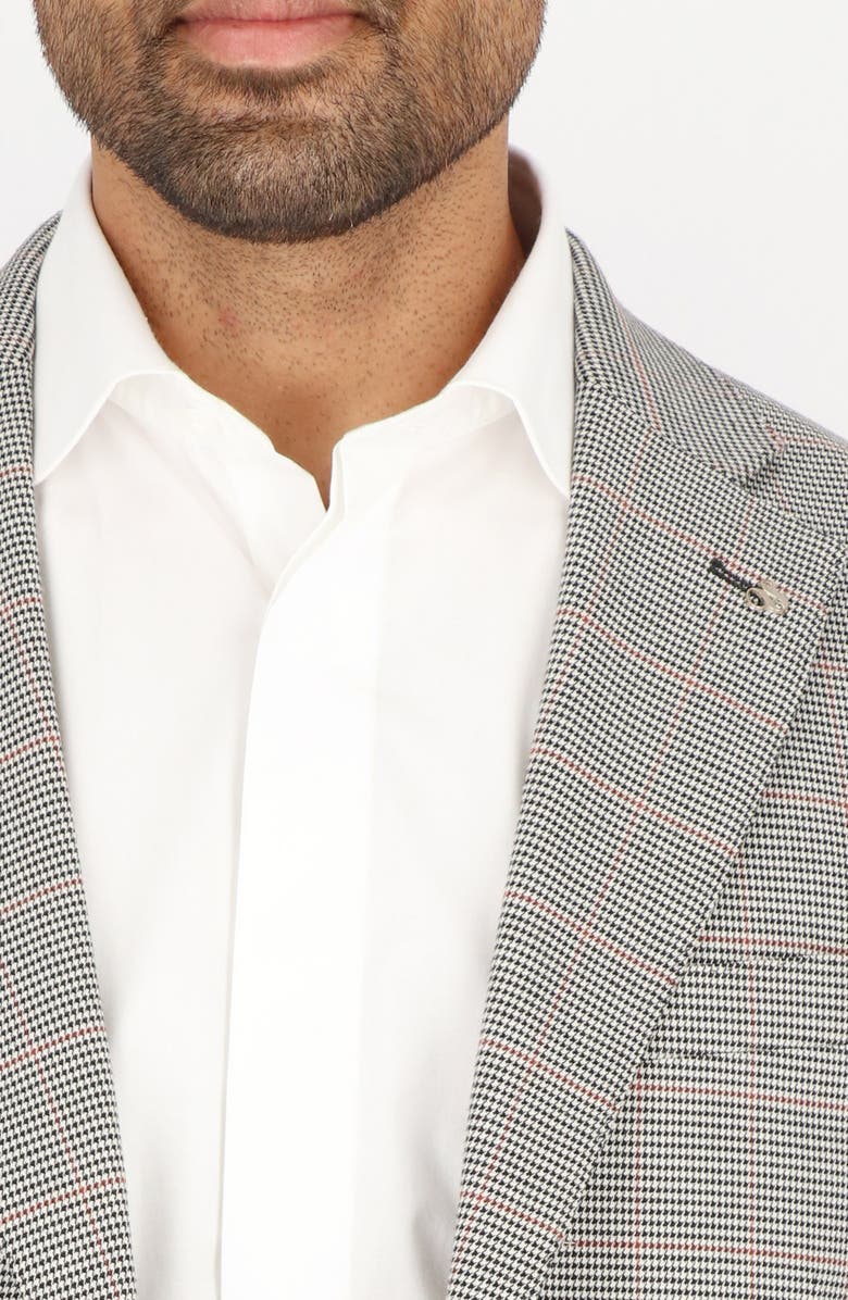 Scotch & Soda Modern Fit Houndstooth Suit, Alternate, color, Houndstooth