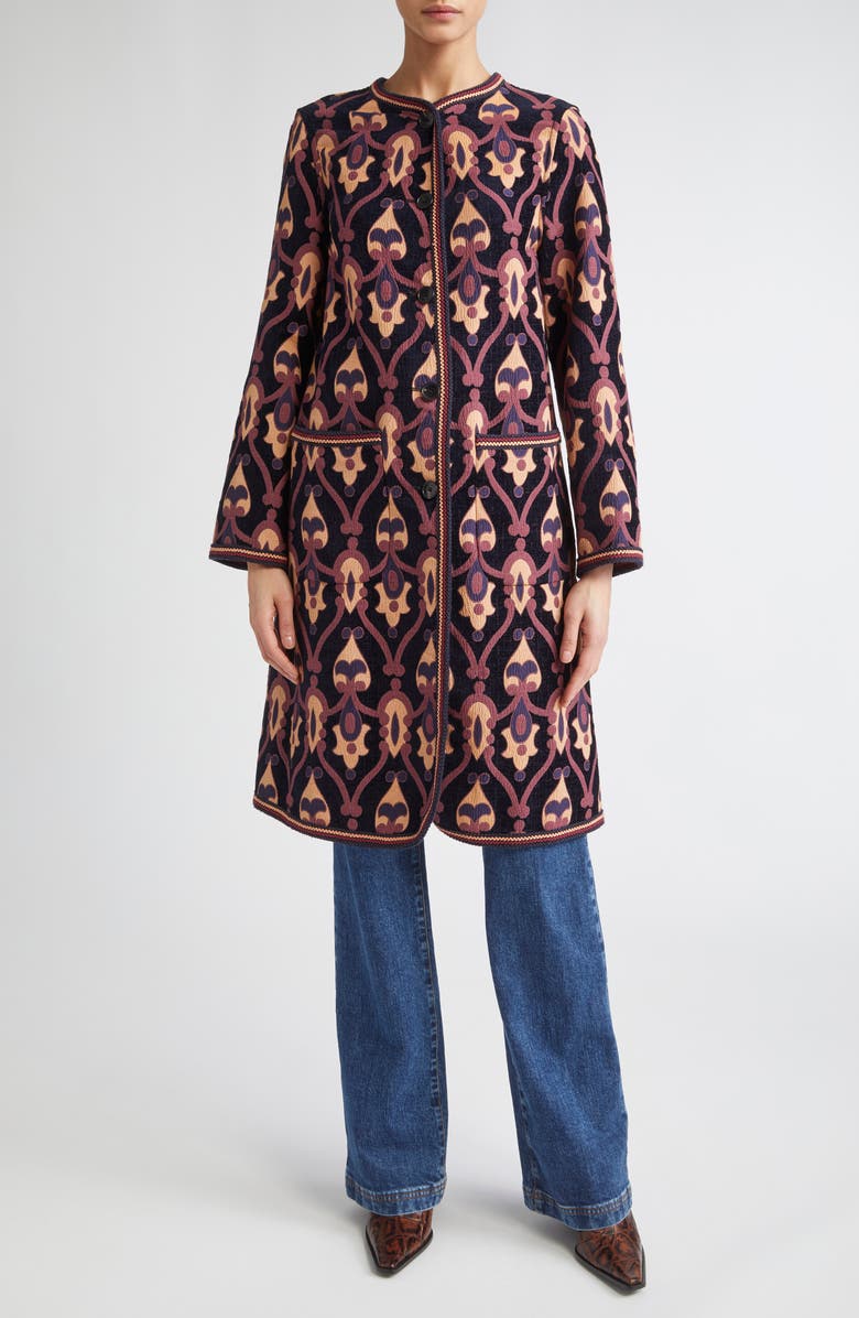Etro Paisley Jacquard Jacket, Main, color, Multicolor Blue Base