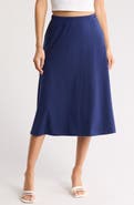 GO COUTURE Flared Midi Skirt