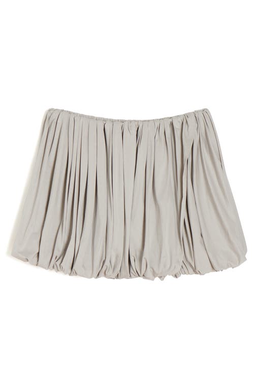 Apparis Levi Bubble Miniskirt In Rocky Grey