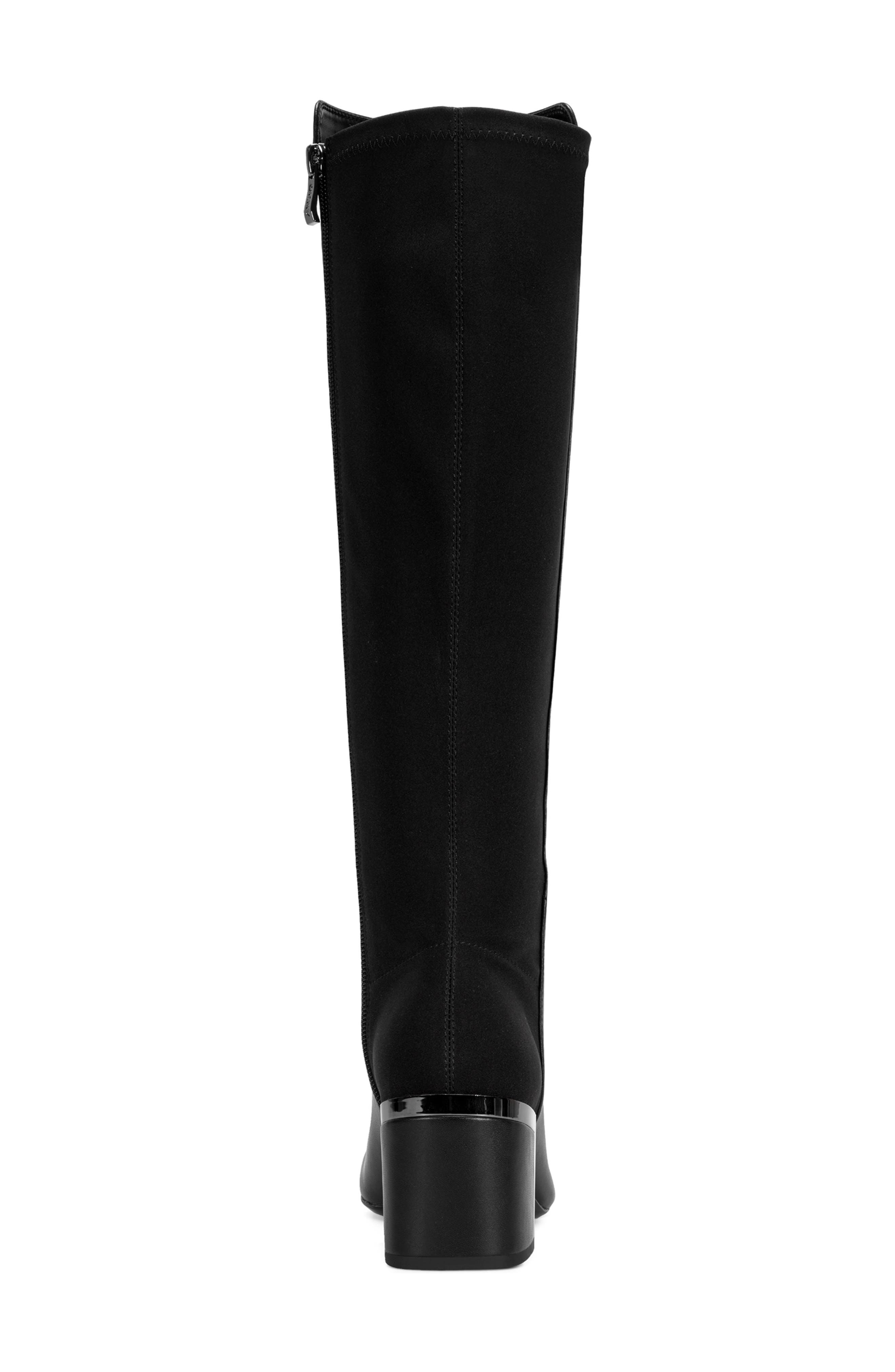 DKNY Kamiah Knee High Boot, Alternate, color, Black