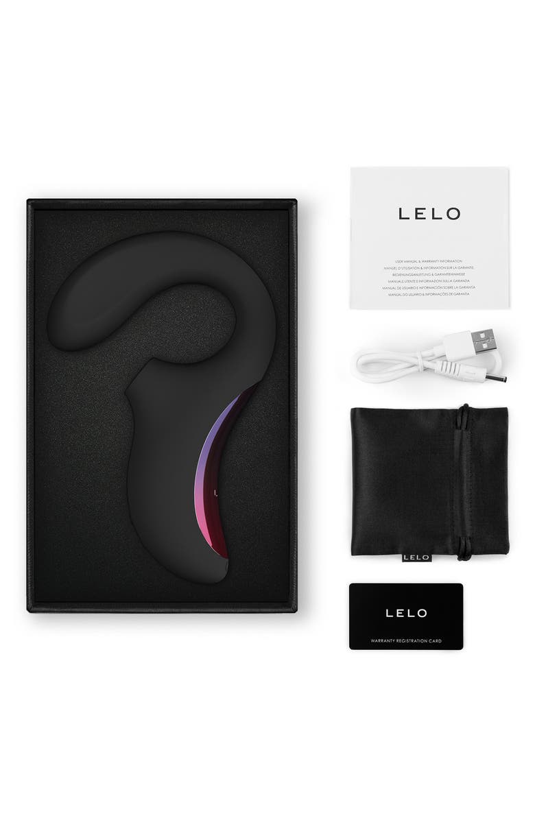 LELO ENIGMA Black Sonic Massager, Alternate, color, Black