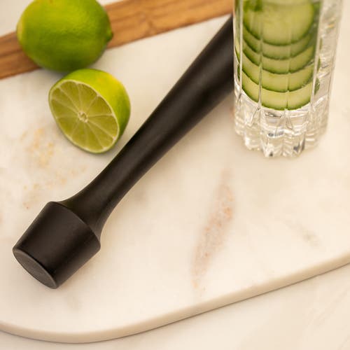A Bar Above Plastic Cocktail Muddler In Black