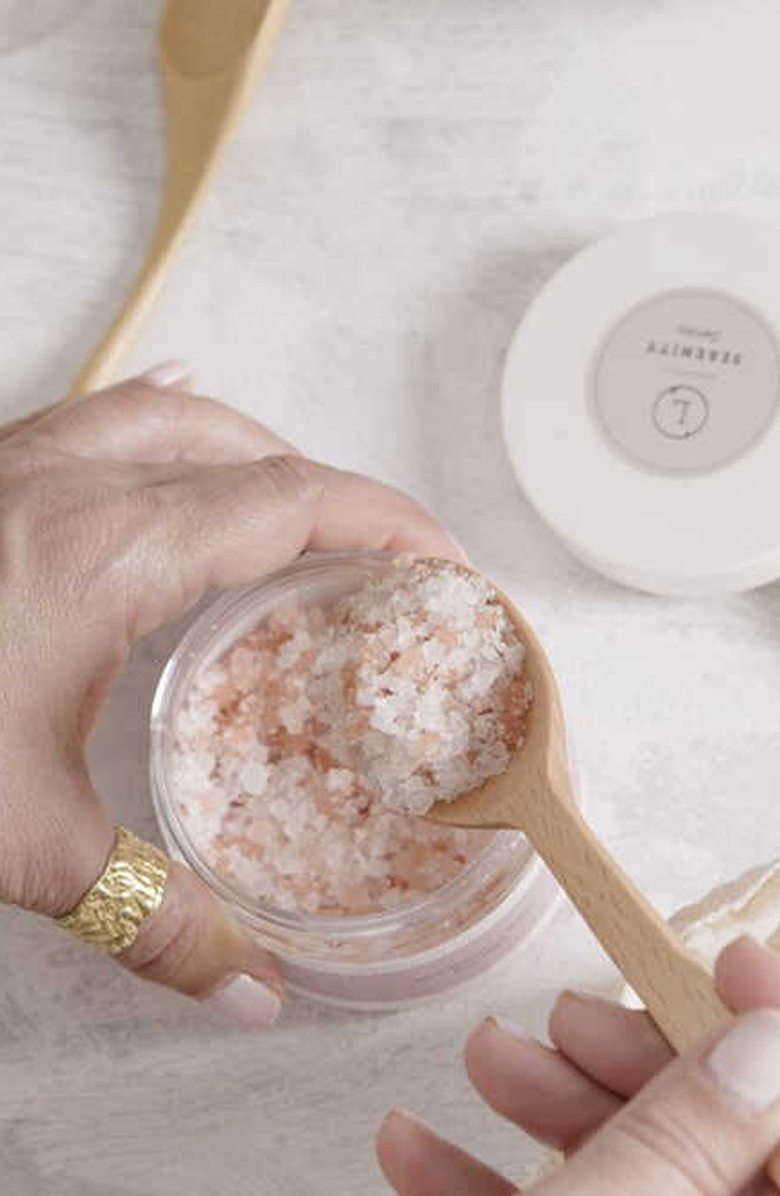 Lizush Lavender Natural Bath Salt Soak, Alternate, color, 
