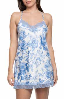 In Bloom by Jonquil Molleigh Lace Trim Satin Chemise