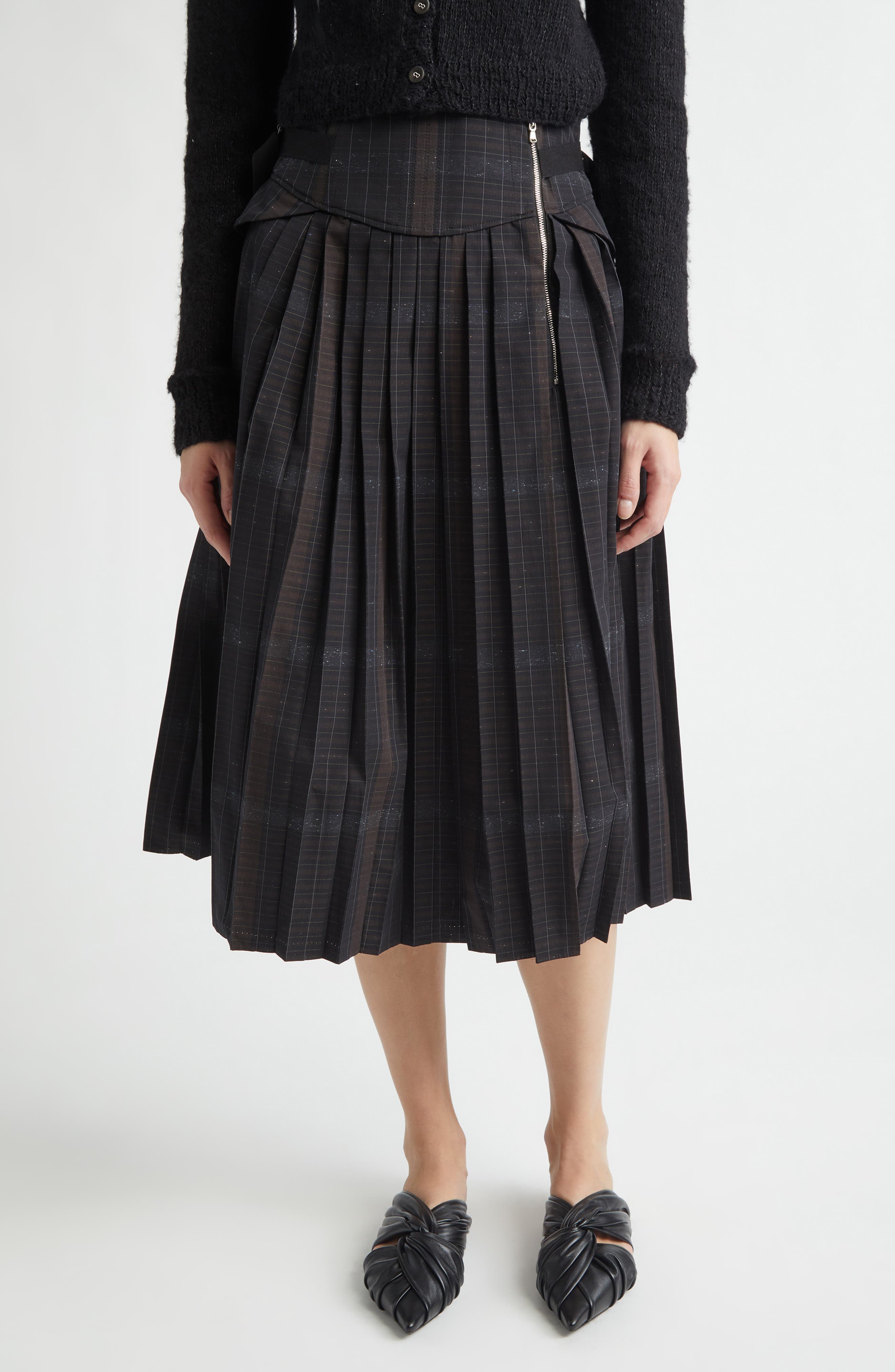 selected BLACK ARTISINAL PLAID