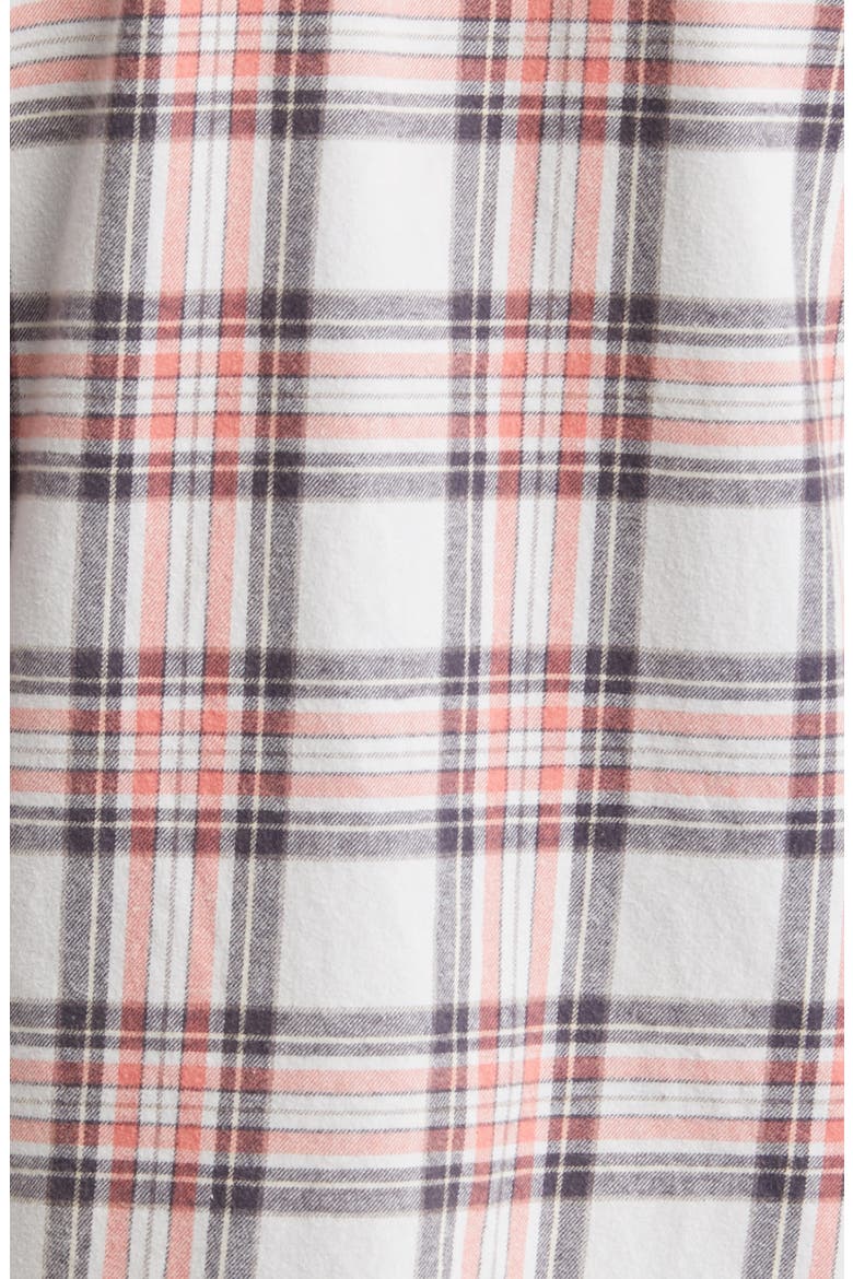Ranchero Flannel Button-Up Hooded Shirt, Alternate, color, ZEN BLUE