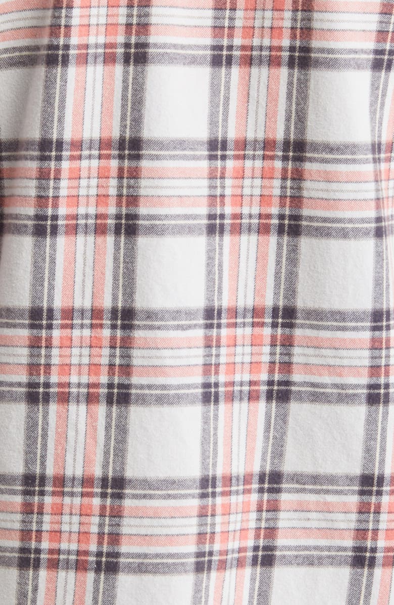 Rip Curl Ranchero Flannel Button-Up Hooded Shirt, Alternate, color, 