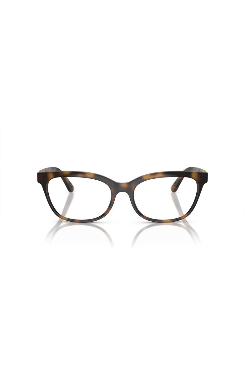 Dolce&Gabbana 52mm Butterfly optical glasses, Alternate, color, Tortoise