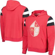 '47 Men's '47 Scarlet San Francisco 49ers Legacy Premier Nico Pullover Hoodie