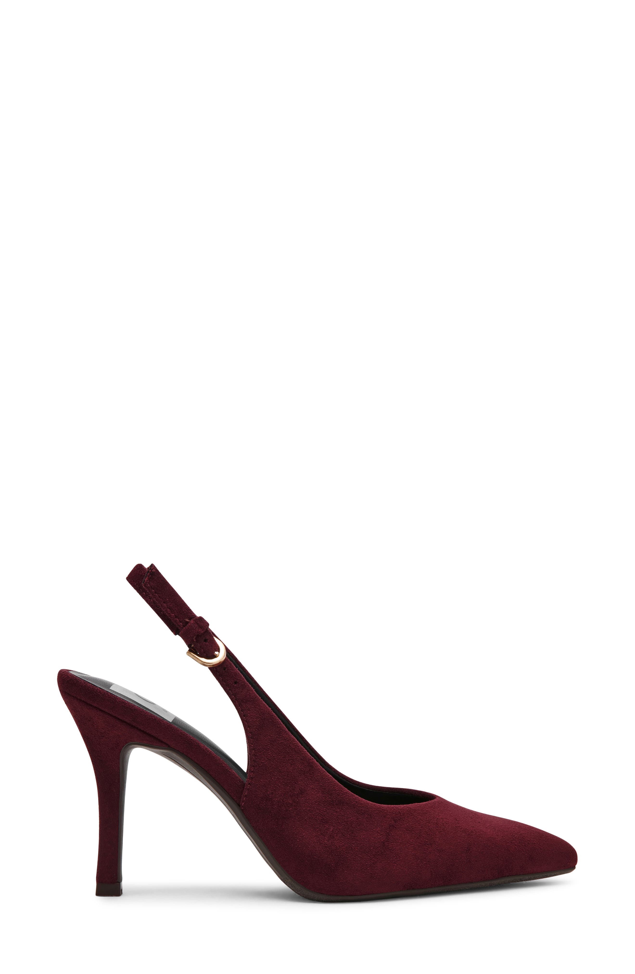 Grant Pointed Toe Slingback Pump, Alternate, color, BURGUNDY