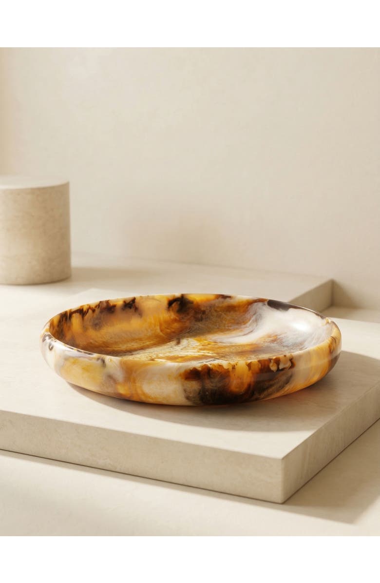 GAURI KOHLI Bonita Decorative Bowl, Alternate, color, Brown