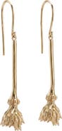 Awe Inspired Dandelion Drop Earrings