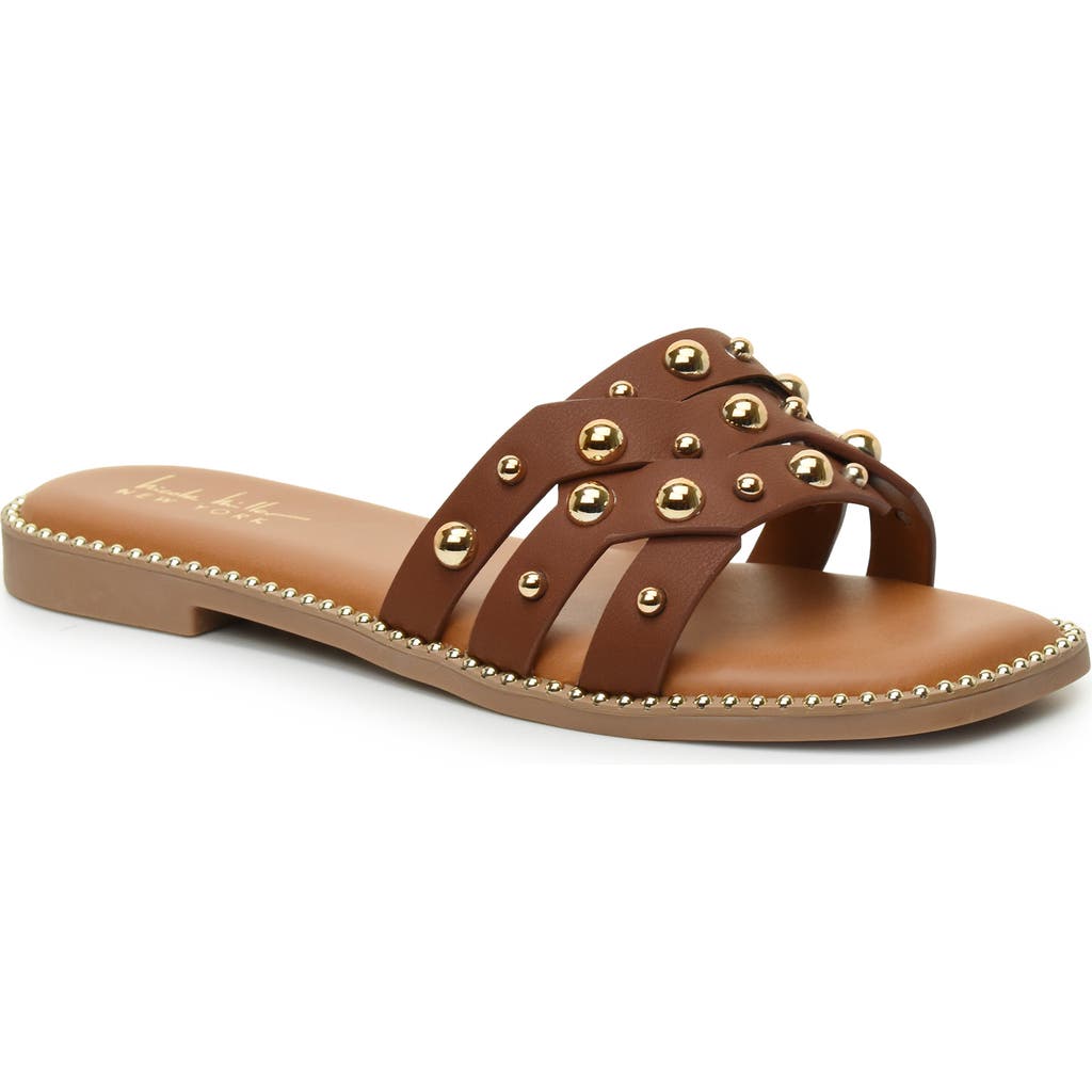 NICOLE MILLER NICOLE MILLER STUDDED SLIDE SANDAL