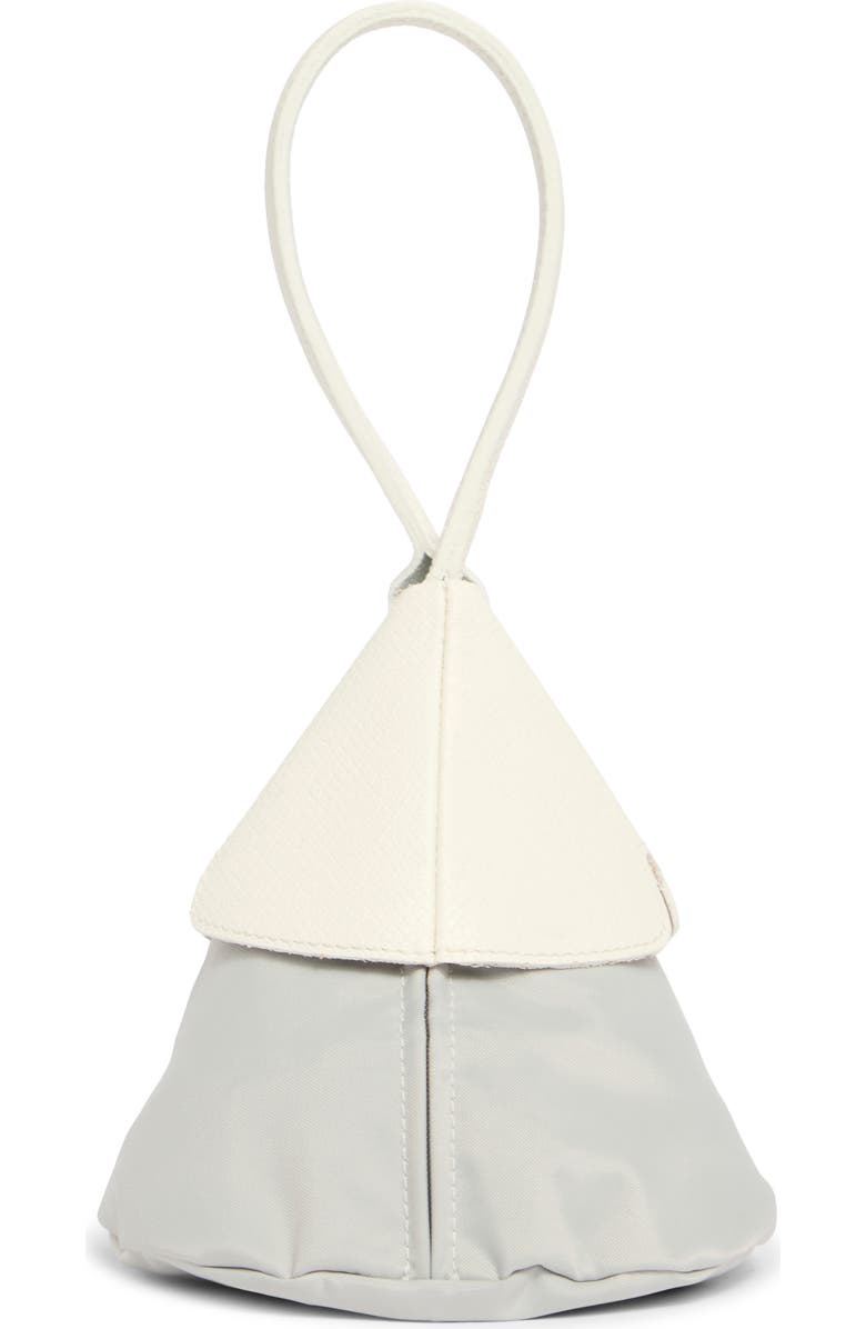 Longchamp Nendo Small Cone Top Handle Bag, Main, color, Grey/ White