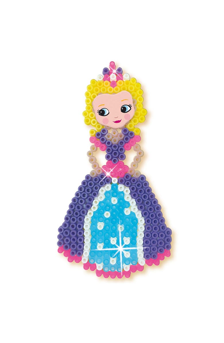 SES Creative Beedz Unicorns and Princesses Iron On Beads, Ages 5+, Alternate, color, Multicolored