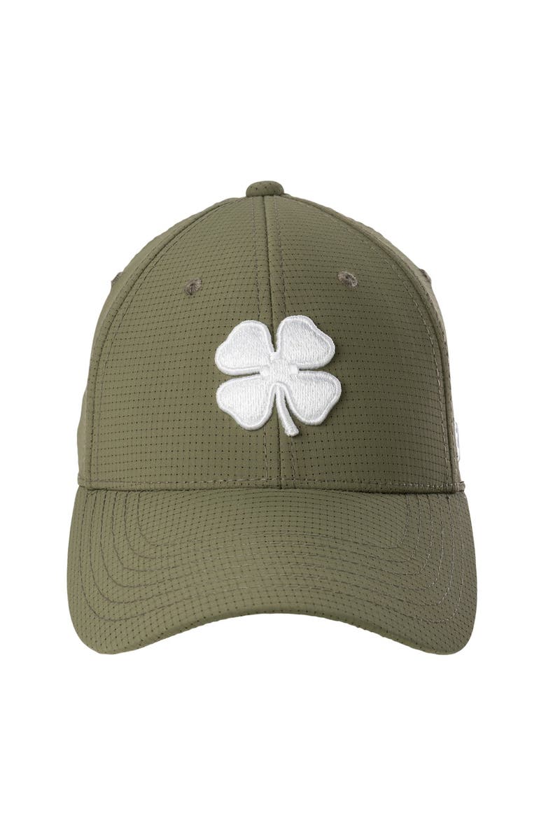 Black Clover Iron X Olive Hat, Main, color,