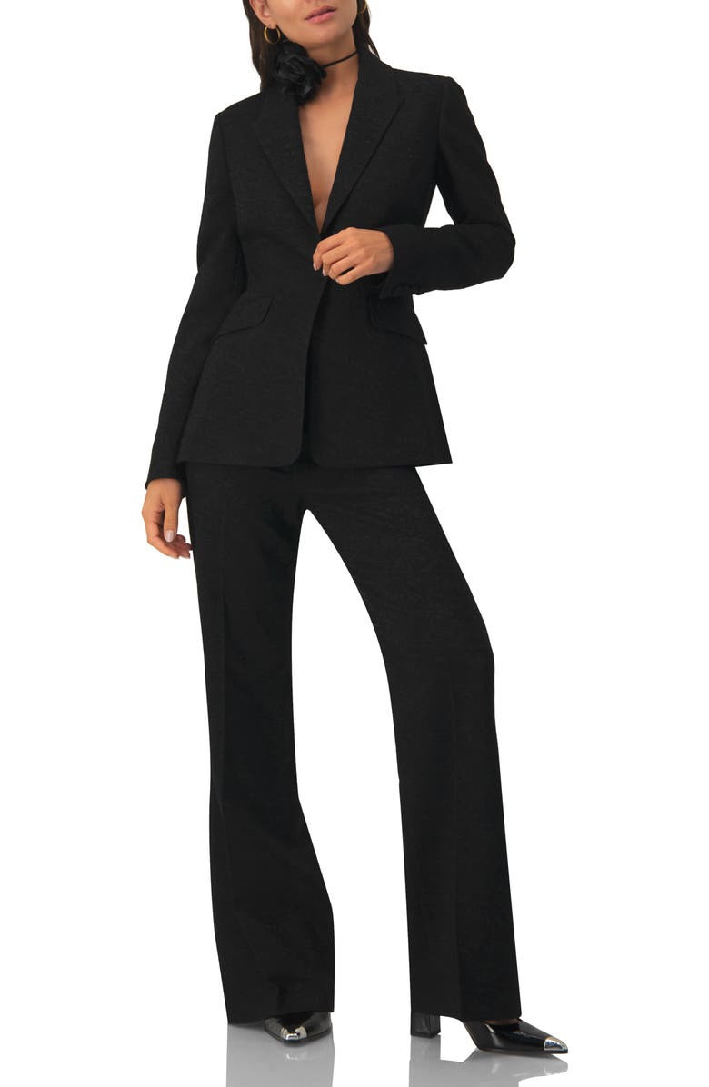 IVONNE Straight-Leg Pants with Zipper, Alternate, color,