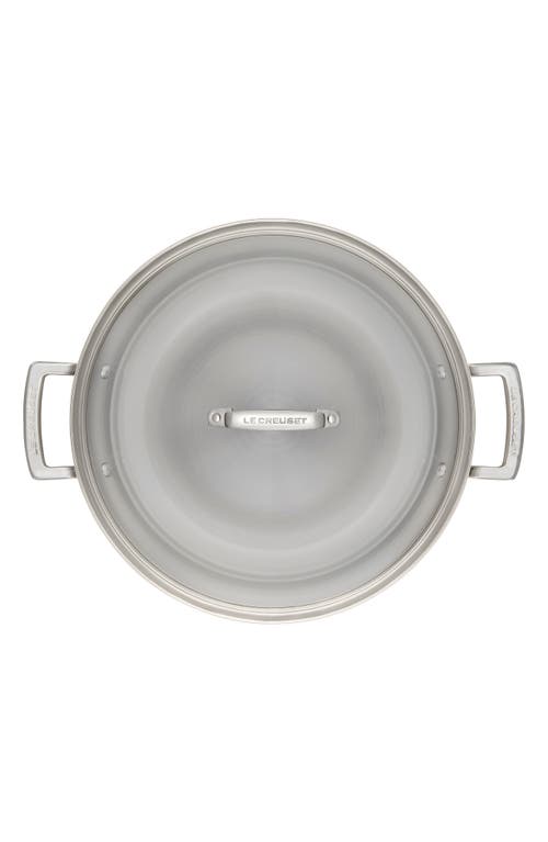 Le Creuset 4.5-quart Classic Stainless Steel Wok In Stainless Steel