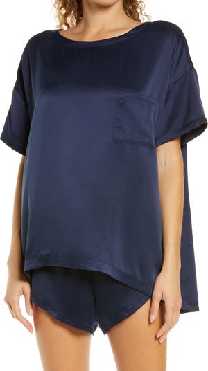 Washable Silk Short Pajamas