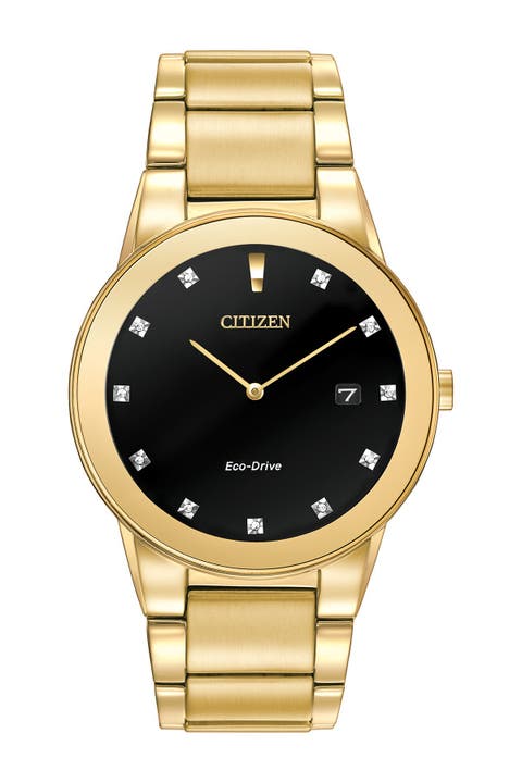 Men's Standard Stainless Steel Eco-Drive Watch, 40mm