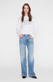 ANINE BING Ivan New York Stencil Long Sleeve
