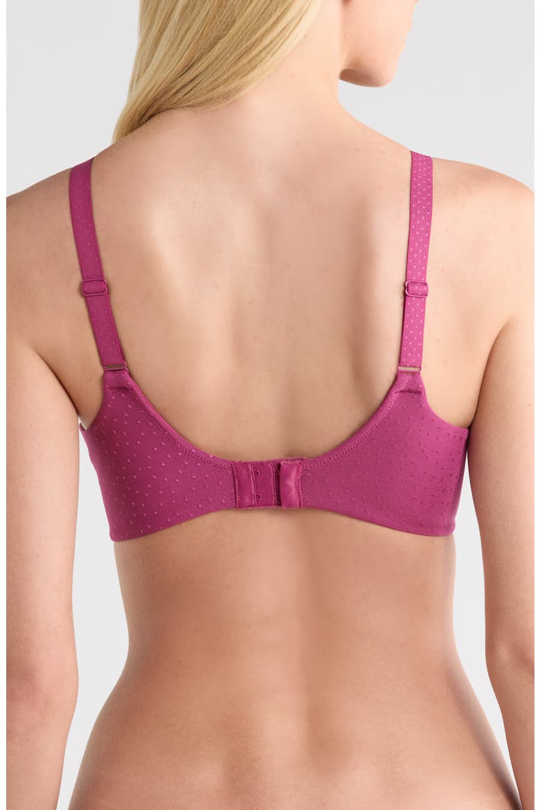 Back Appeal™ Smoothing Underwire Bra, Alternate, color, RASPBERRY COULIS