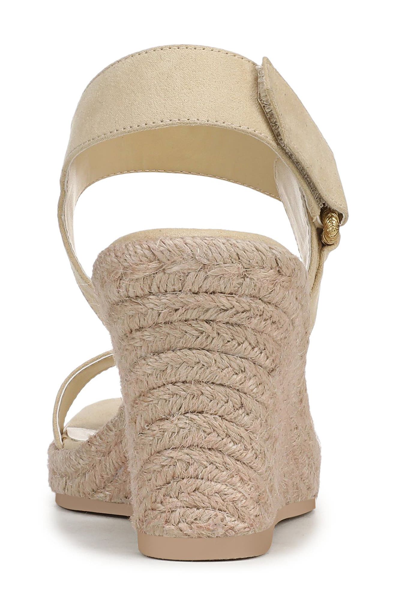 Nissi Espadrille Wedge Sandal, Alternate, color, DUNE