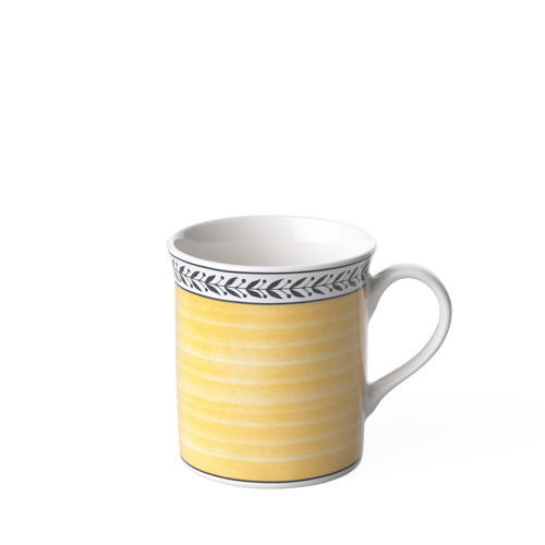 Villeroy & Boch Audun Fleur Mug In Yellow