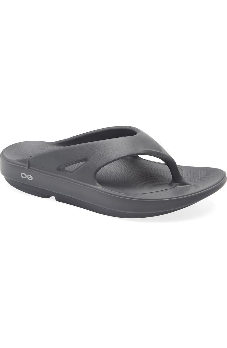 Oofos OOriginal Flip Flop, Main, color, Slate