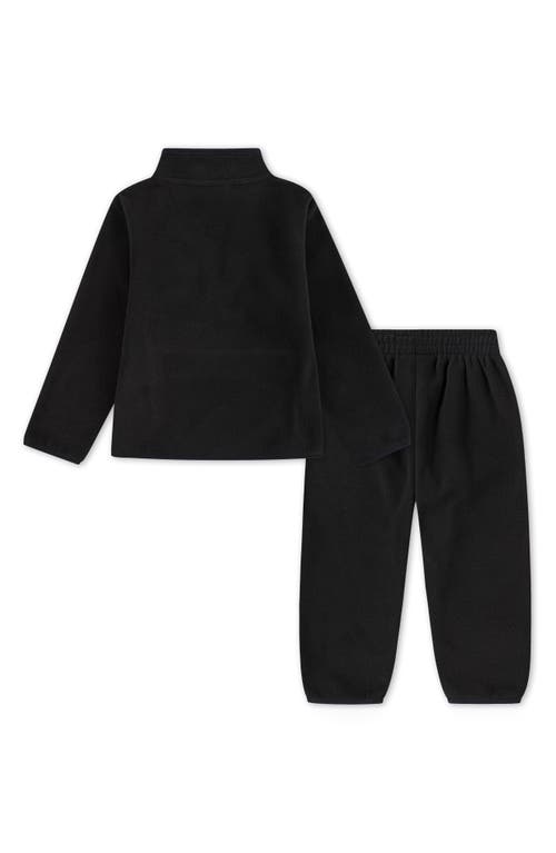 Nike Kids' Lifestyle Essential Half Zip Sweatshirt & Joggers Set In Black