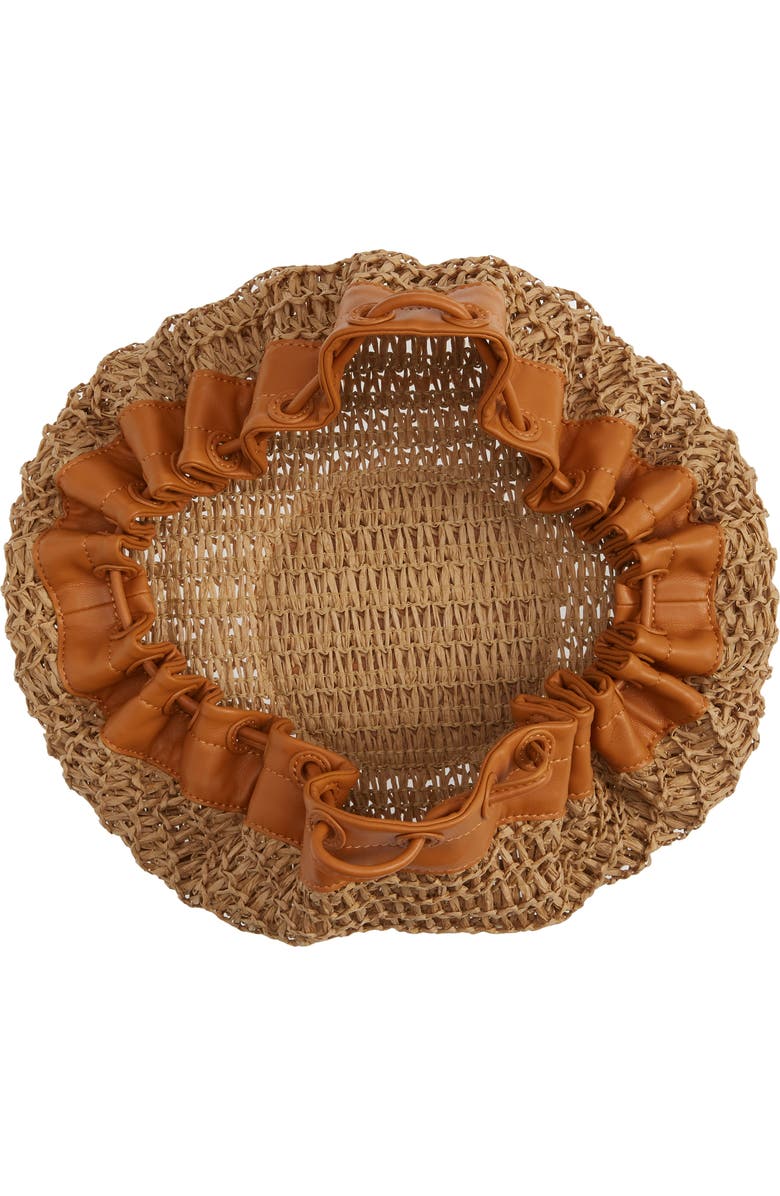 Simon Miller Straw Scrunch Bag, Alternate, color,