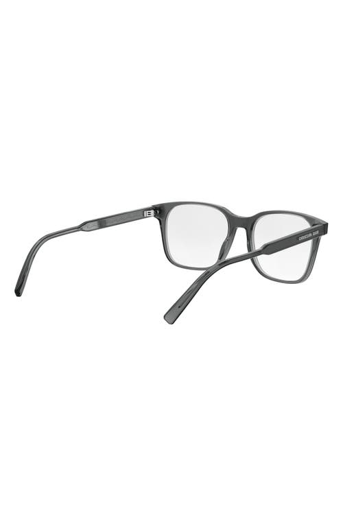 Dior Botanica S1i 55mm Rectangular Optical Glasses In Grey/other