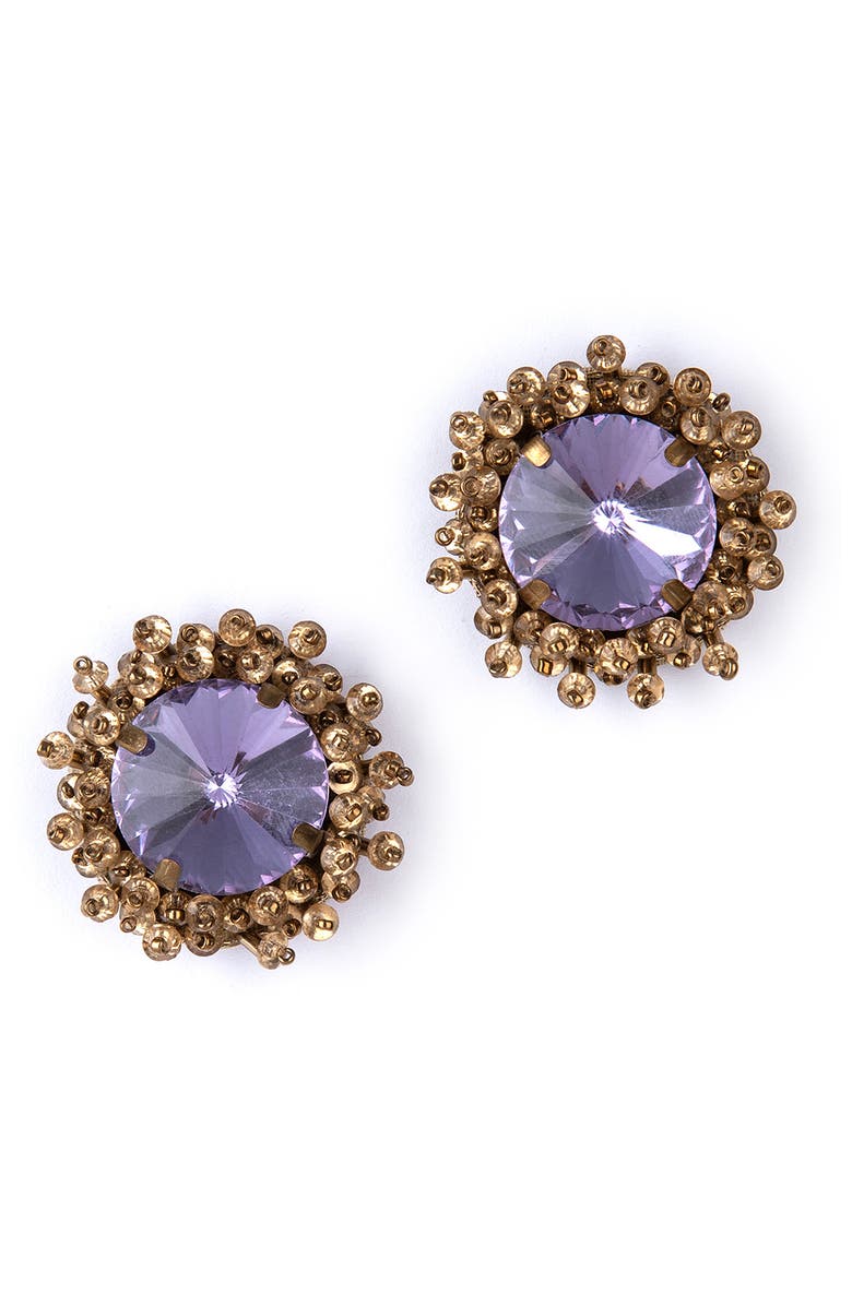 Deepa Gurnani Debbie Drop Earrings, Main, color, 