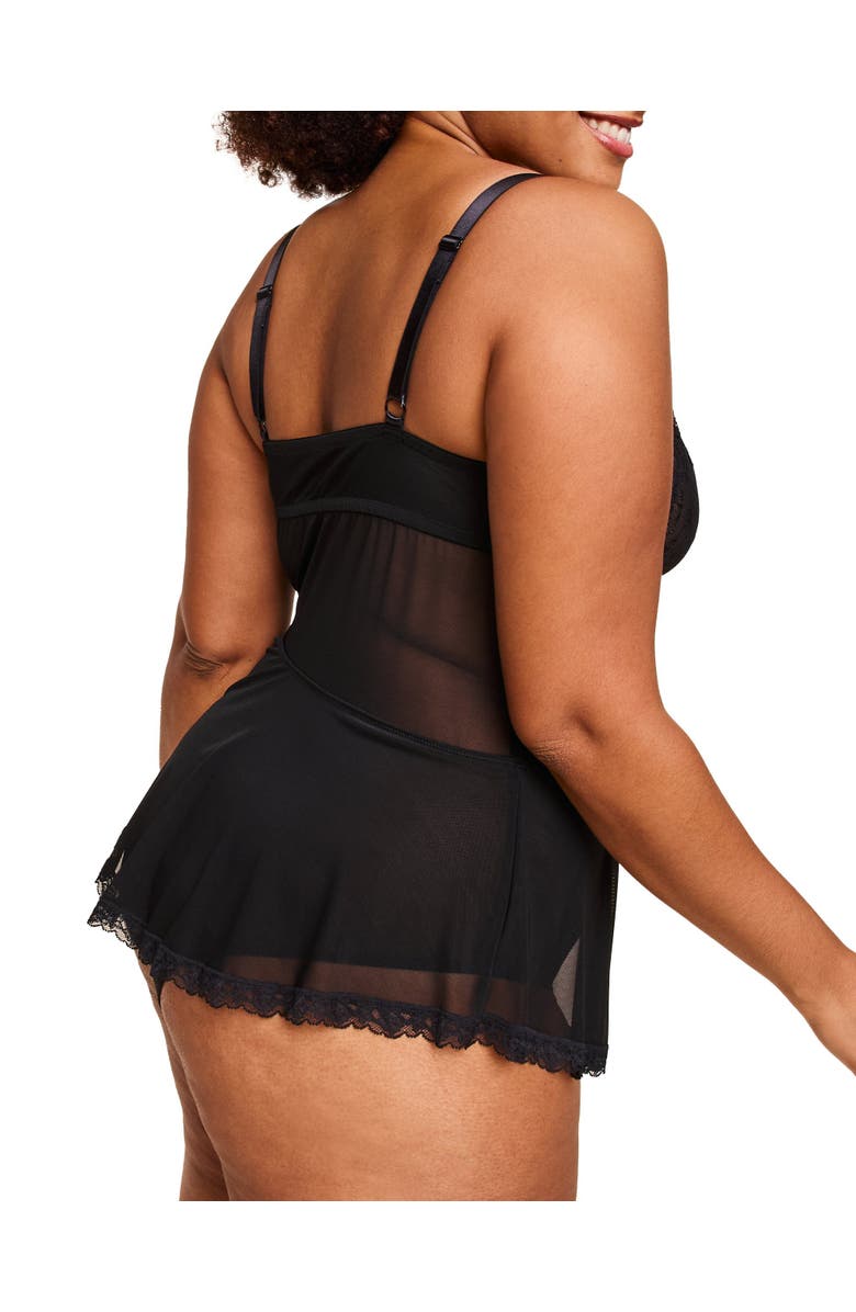 Adore Me Eleanor Bodysuit Lingerie, Alternate, color, 